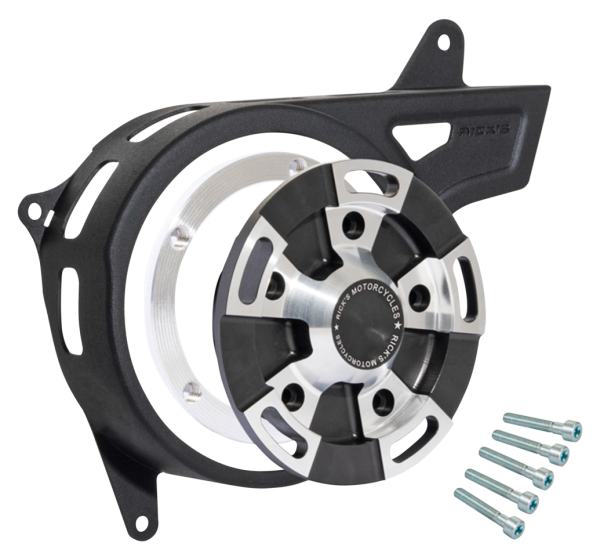 RICK'S FRONT PULLEY COVER FOR SPORTSTER S